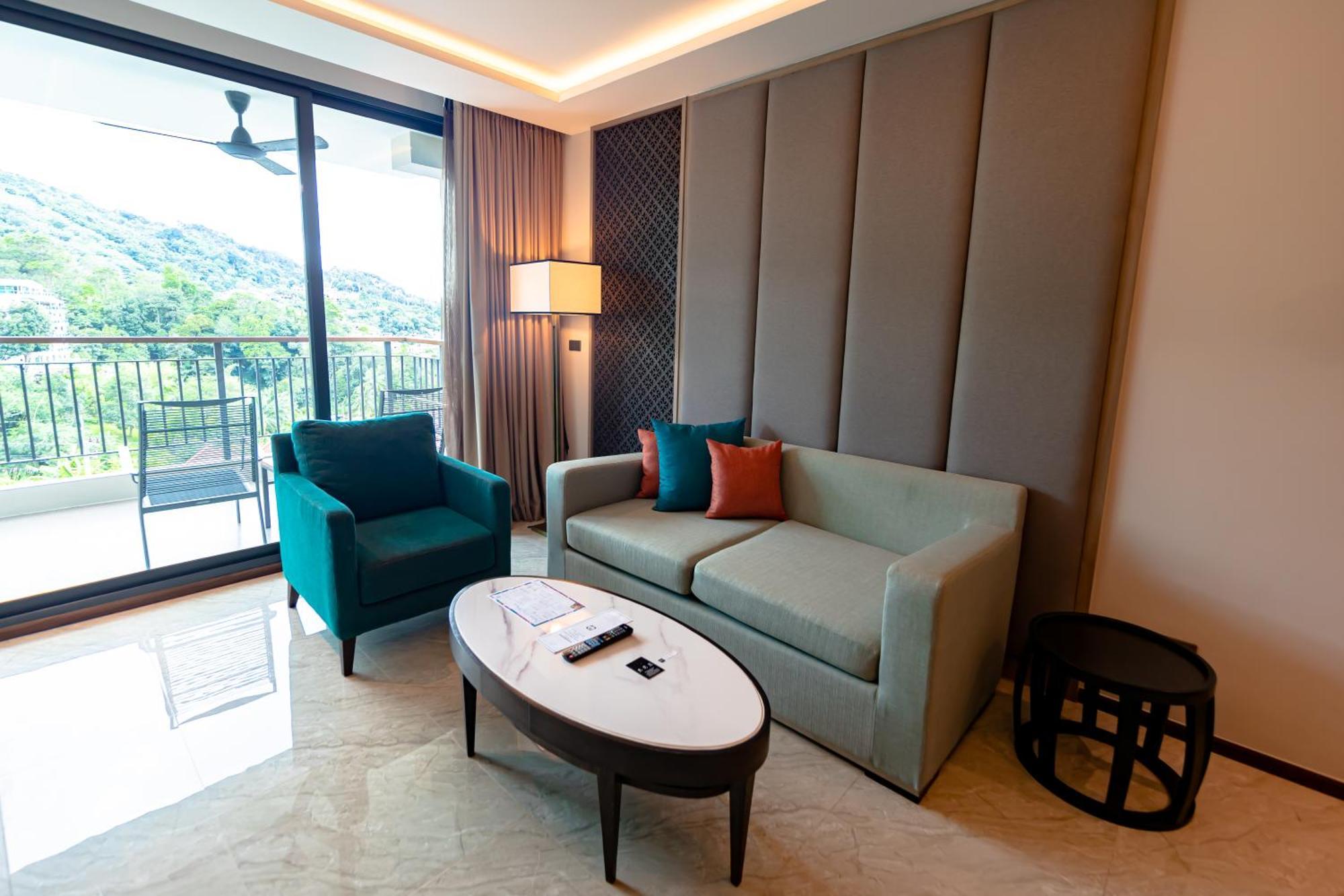 Skyview Resort Phuket Patong Beach Exterior photo Living room of a suite