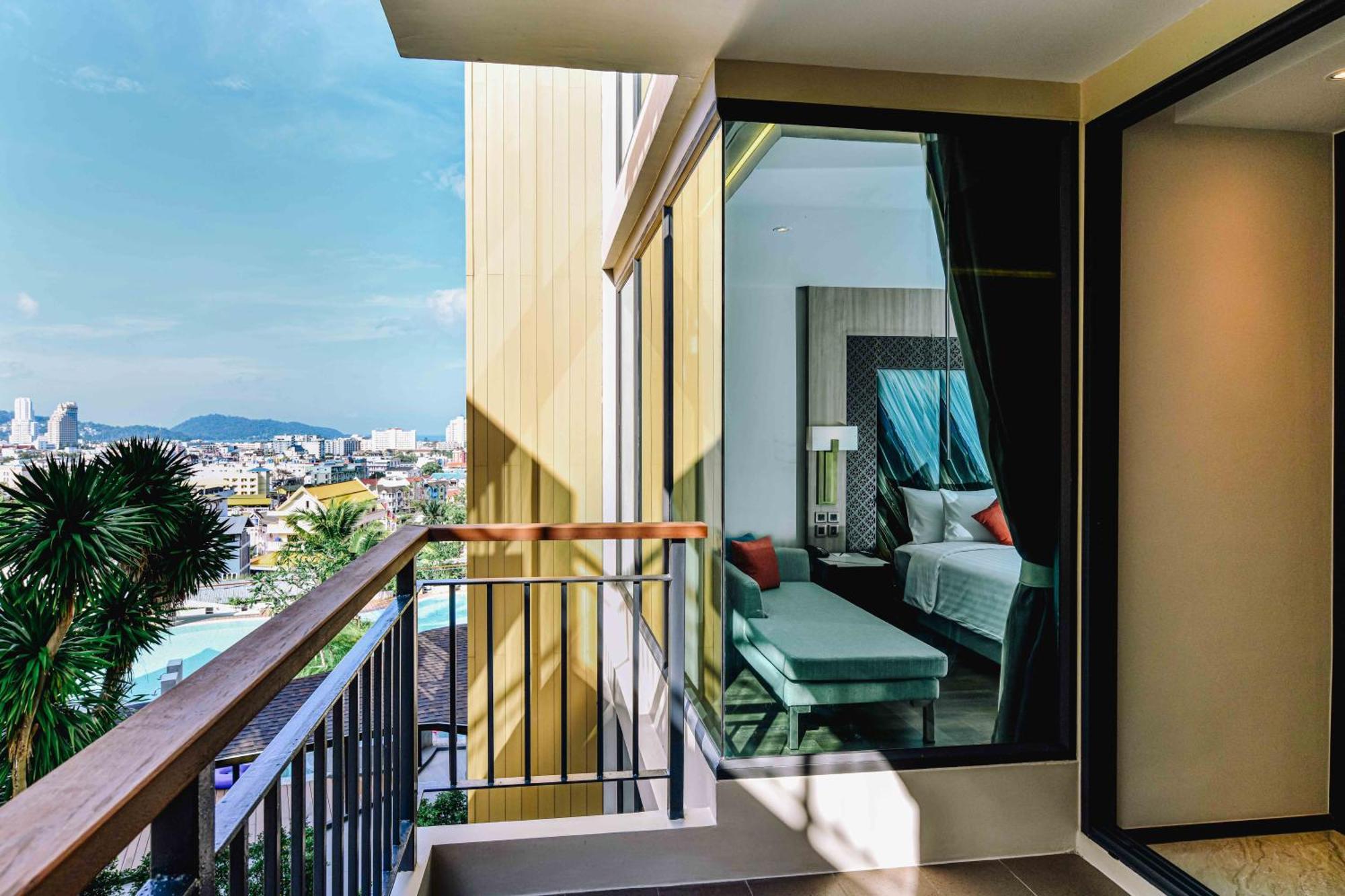 Skyview Resort Phuket Patong Beach Exterior photo Deluxe Room with balcony